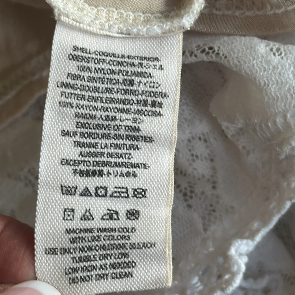 Free People White Tahlia Strapless Lace Romper - Picture 10 of 14